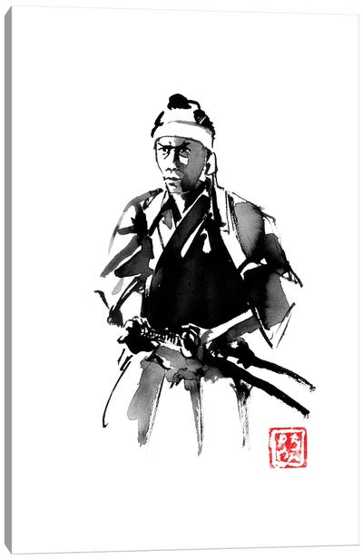 Samurai Warrior Canvas Art Print - Samurai Art