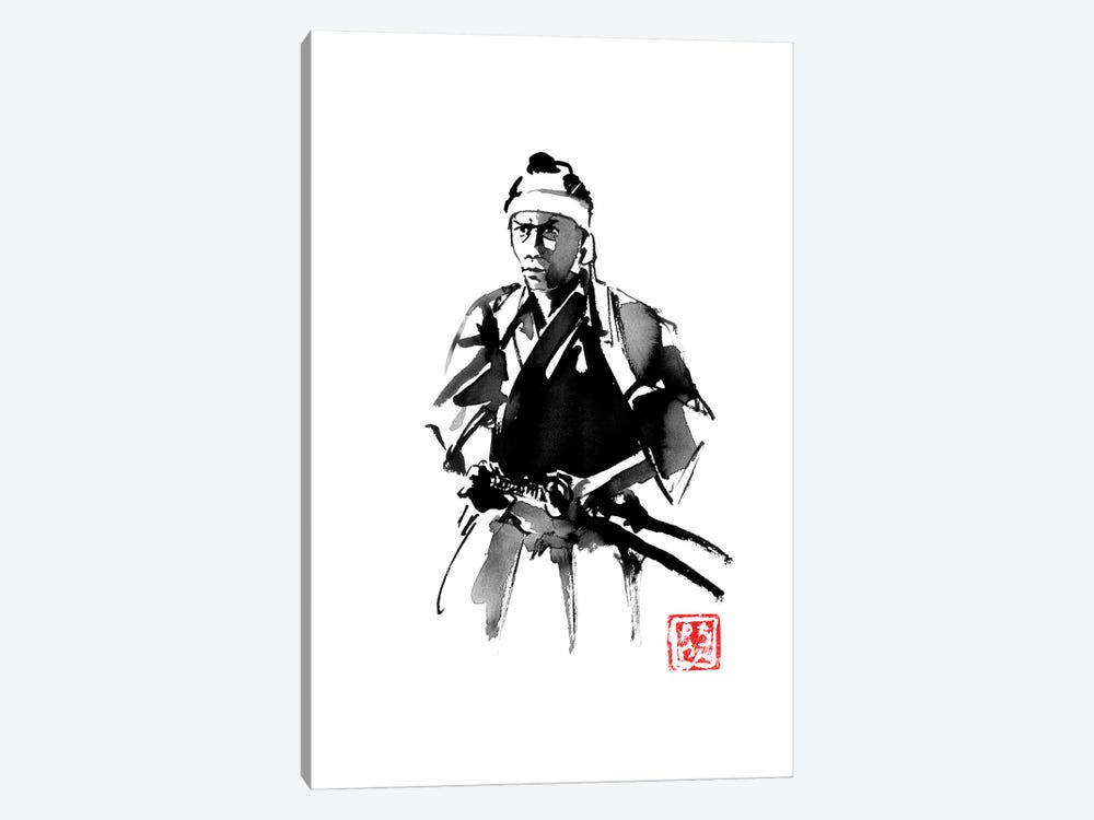 Samurai Warrior by Péchane 1-piece Canvas Artwork