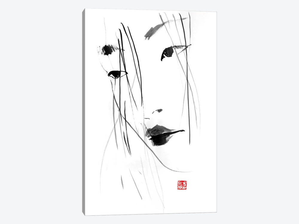 Geisha’s Hair by Péchane 1-piece Art Print