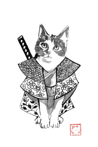 East Asian Culture: Chamourai by Péchane