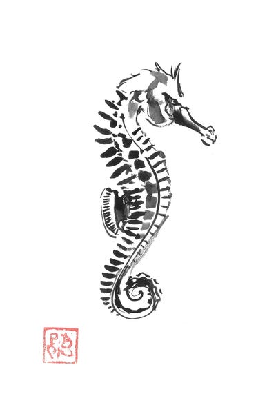 Seahorses: Seahorse by Péchane