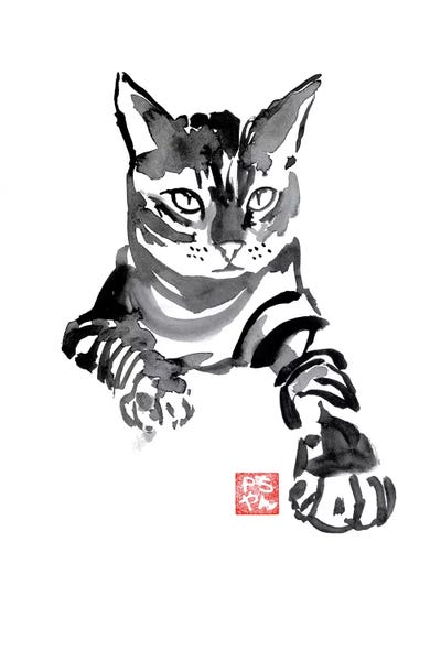 Black & White & Red: Installed by Péchane