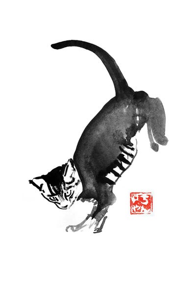 Jumping by Péchane canvas print