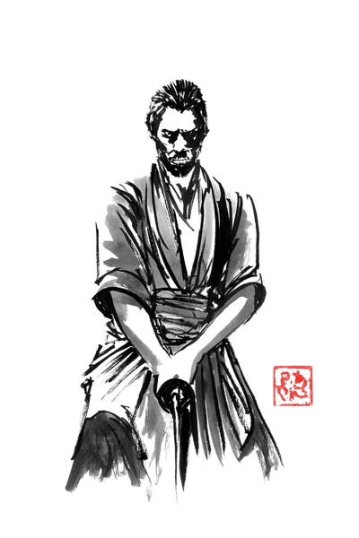 Japanese Culture: Dark Samurai by Péchane