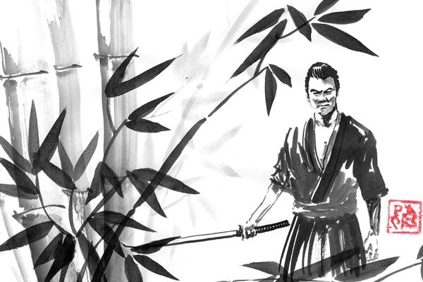 Black & White Drawings & Illustrations: On The Forest by Péchane