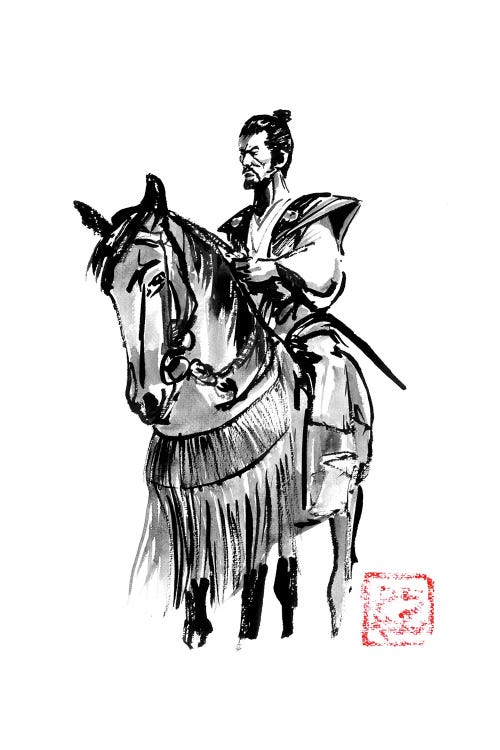 Samurai On Big Horse