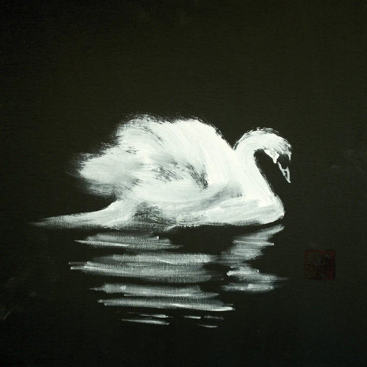 The Swan by Péchane wall art