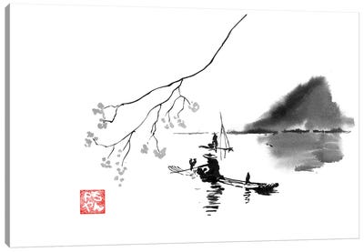 Lake Canvas Art Print - Japanese Décor