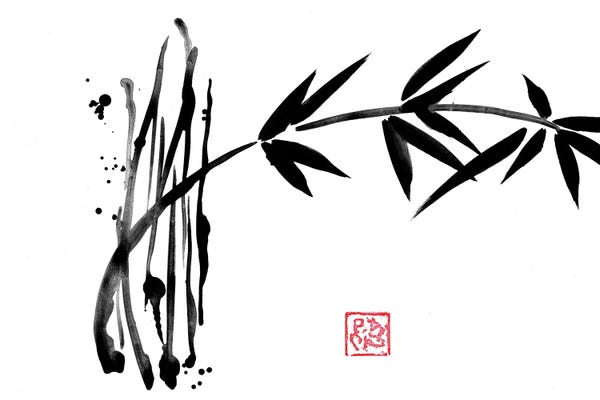 Péchane: Abstract Bamboo by Péchane