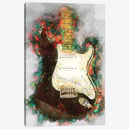 Eric Clapton's Blackie Electric Guitar Canvas Print #PCP102} by Pop Cult Posters Canvas Art