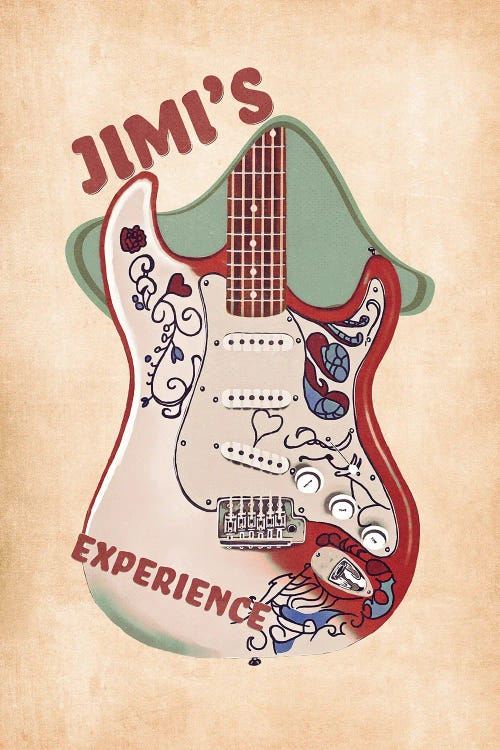 Jimi's Guitar Retro