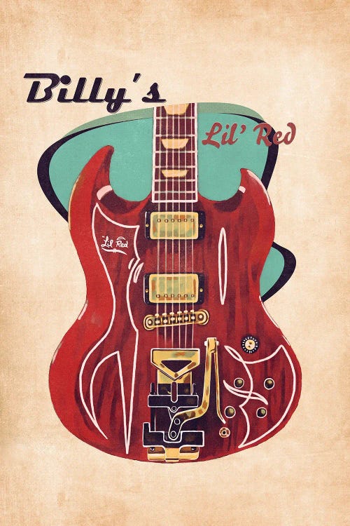 Billy Gibbons's Retro Guitar