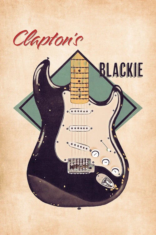 Eric Clapton's Blackie Guitar Retro