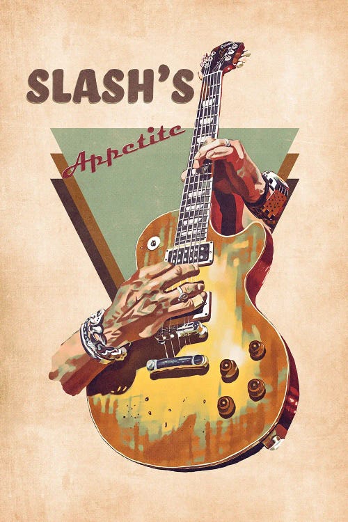 Slash Electric Guitar Retro