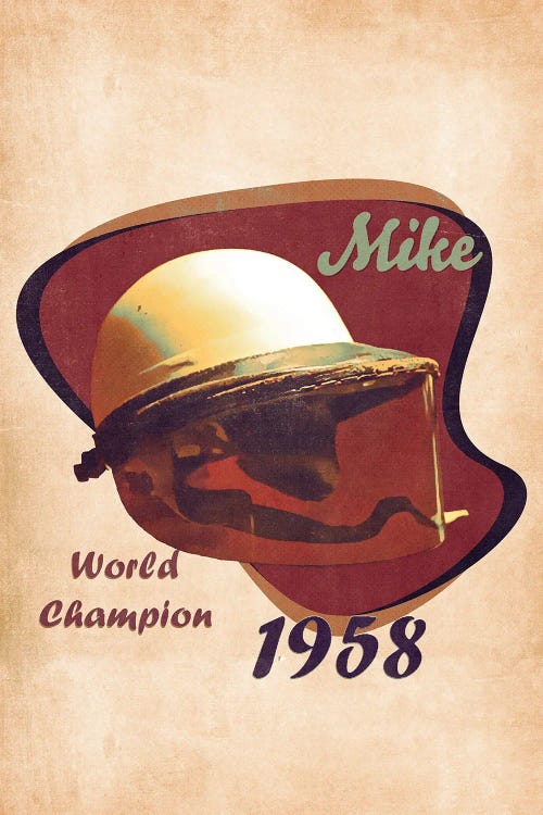 Mike Hawthorn's Helmet Retro