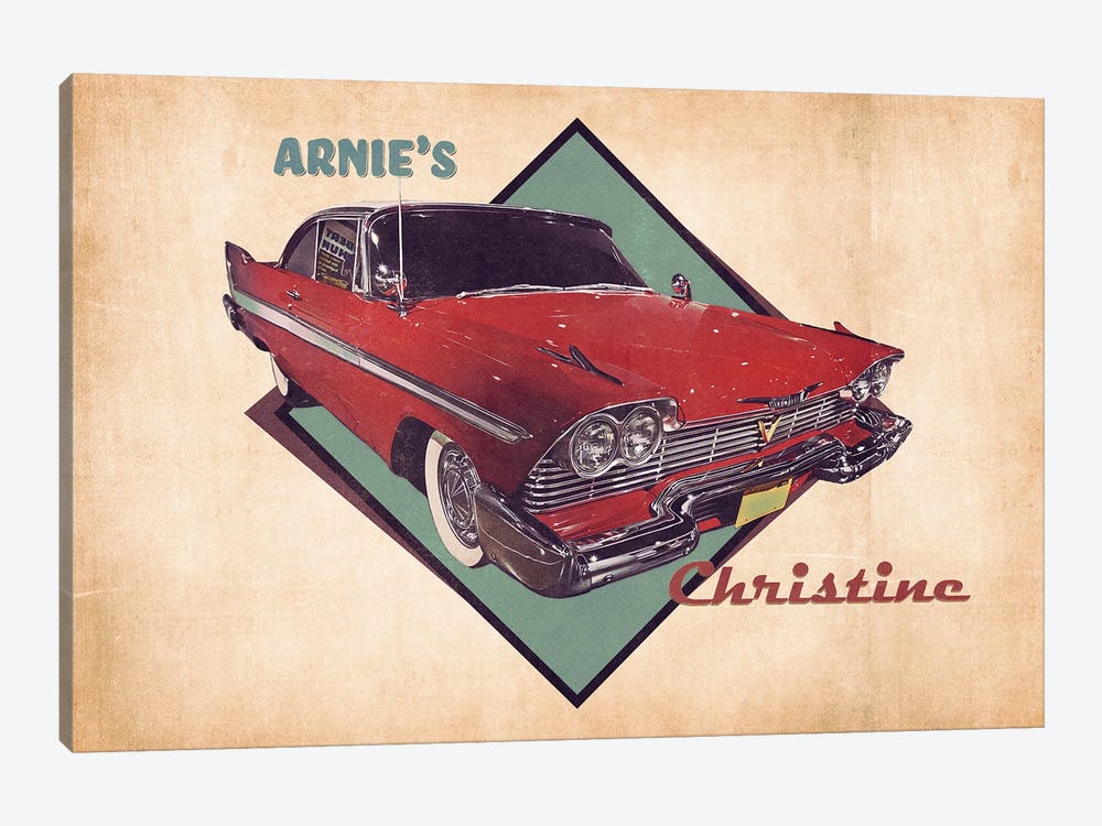 Arnie's Christine by Pop Cult Posters 1-piece Canvas Art Print