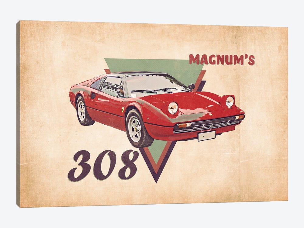 Magnum's 308 by Pop Cult Posters 1-piece Canvas Artwork
