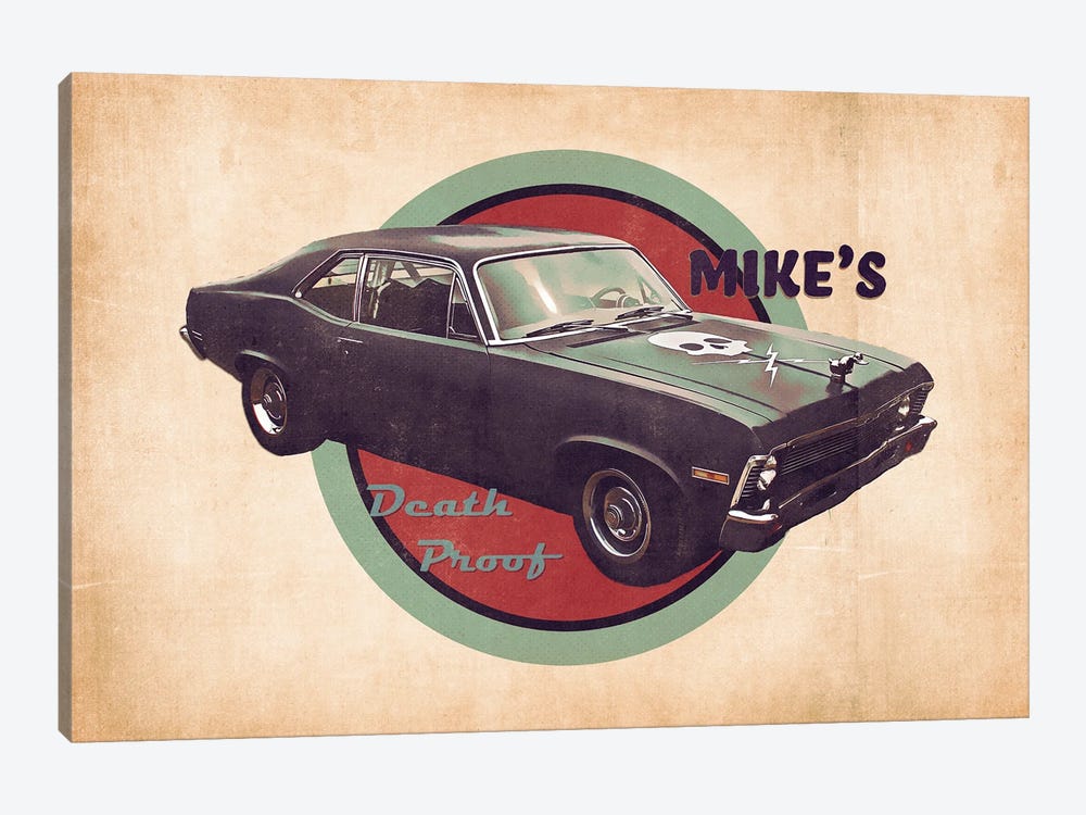 Mike's Death Proof by Pop Cult Posters 1-piece Canvas Art