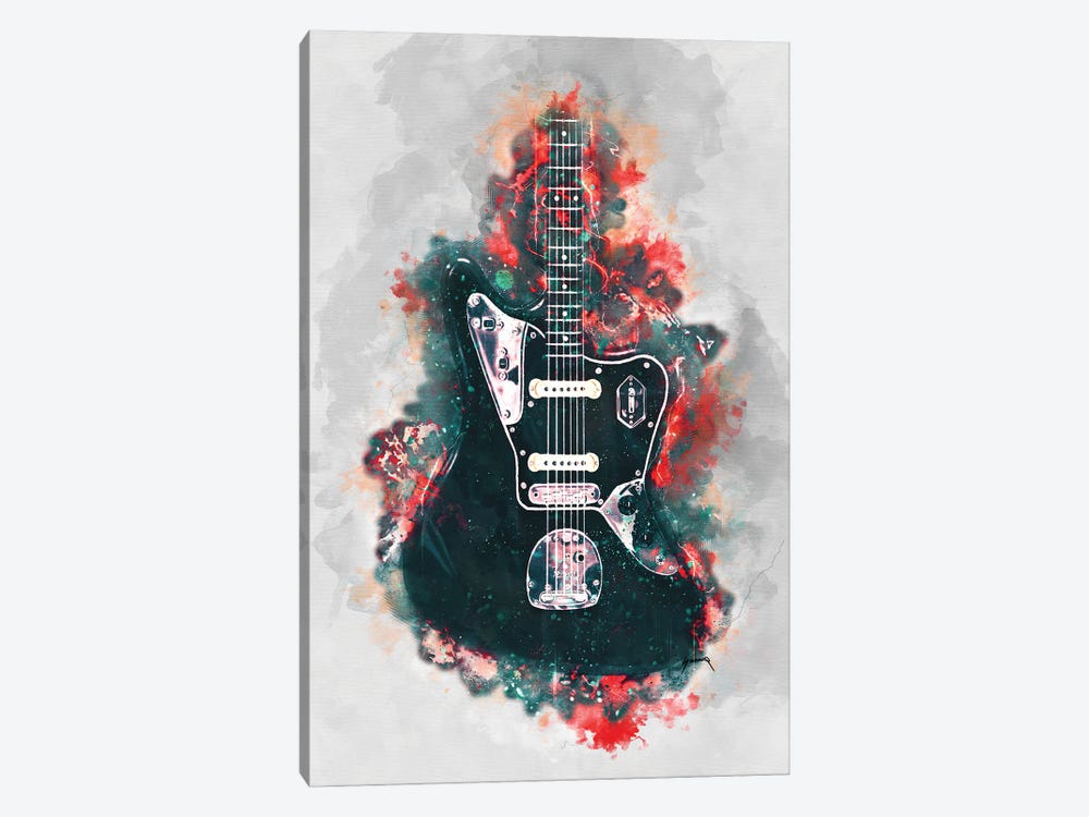 Johnny Marr's Electric Guitar by Pop Cult Posters 1-piece Canvas Artwork
