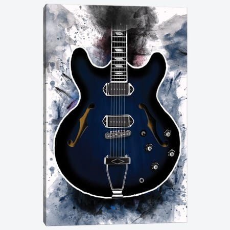 Gary Clark Jr.'s Electric Guitar Canvas Print #PCP199} by Pop Cult Posters Art Print