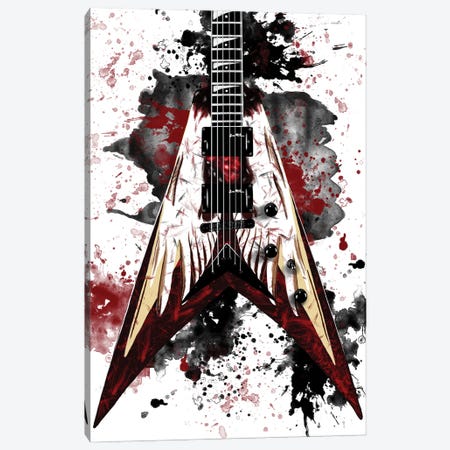 Dave Mustaine's Angel Of Deth Canvas Print #PCP204} by Pop Cult Posters Canvas Wall Art