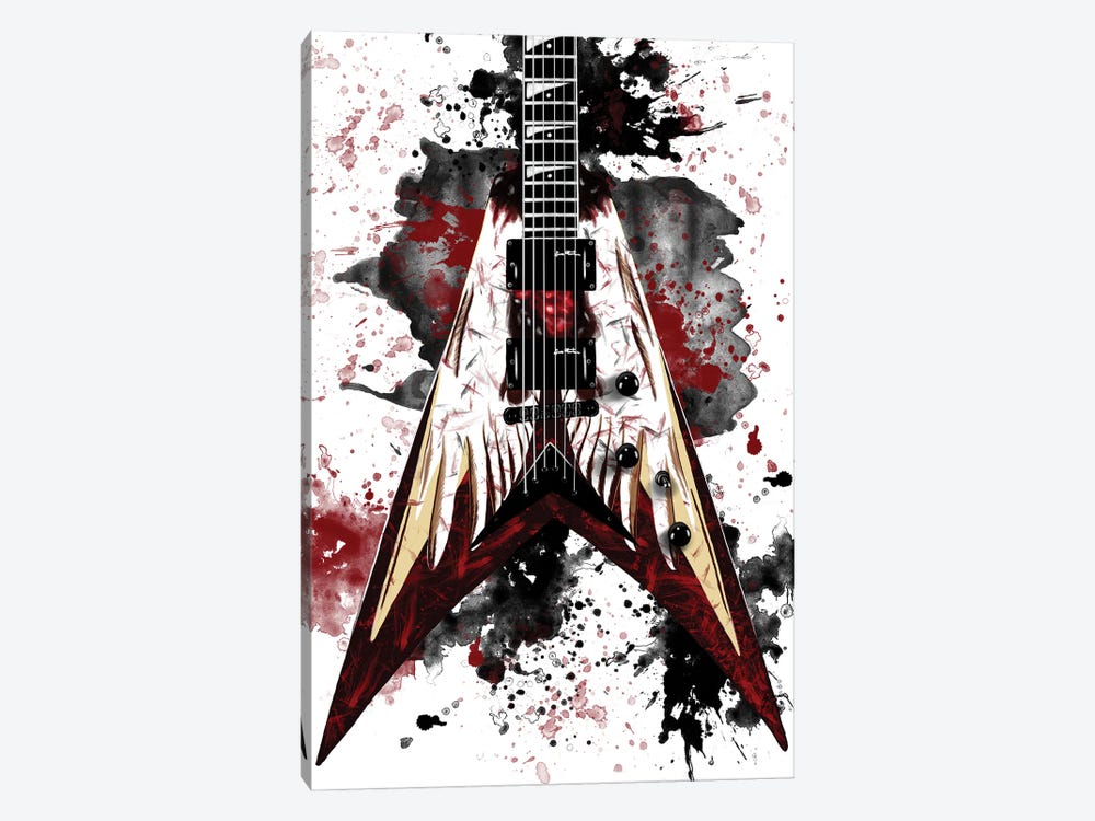 Dave Mustaine's Angel Of Deth by Pop Cult Posters 1-piece Canvas Artwork