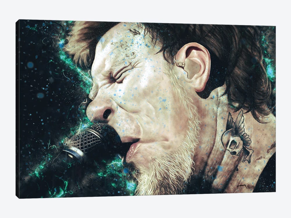 James Hetfield by Pop Cult Posters 1-piece Canvas Art