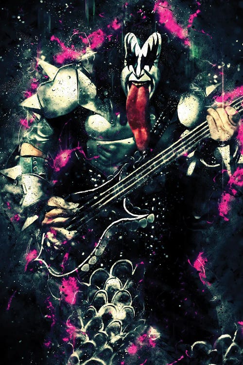 Kiss by Pop Cult Posters wall art