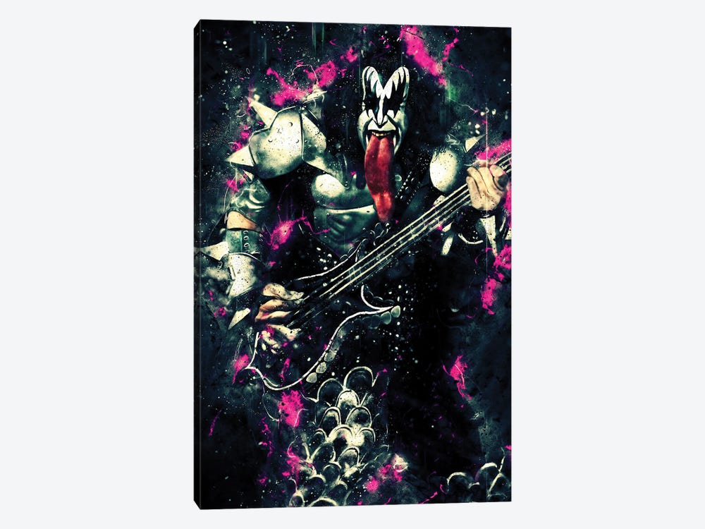 Kiss by Pop Cult Posters 1-piece Canvas Print