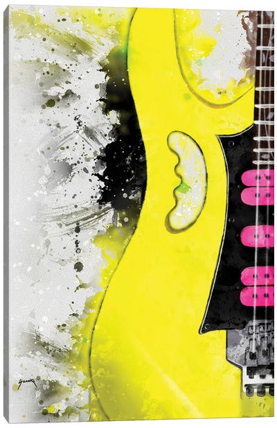 Steve Vai Canvas Art Print - Limited Edition Musicians Art