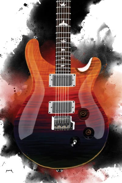 Limited Edition Musicians: Al's Guitar by Pop Cult Posters