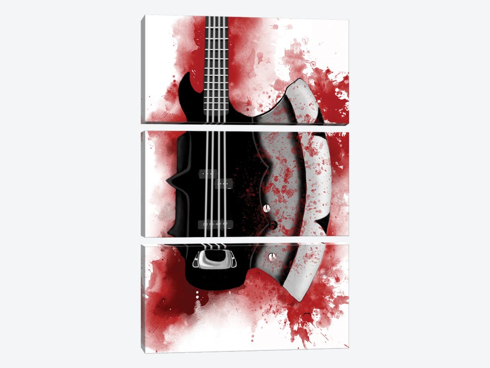 Demon's Axe by Pop Cult Posters 3-piece Canvas Art Print