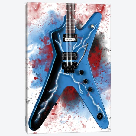 Dime's Lightning Canvas Print #PCP262} by Pop Cult Posters Art Print