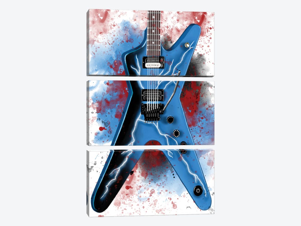 Dime's Lightning by Pop Cult Posters 3-piece Canvas Art