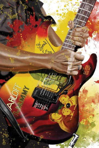 Limited Edition Musicians: Kirk's Mummy by Pop Cult Posters