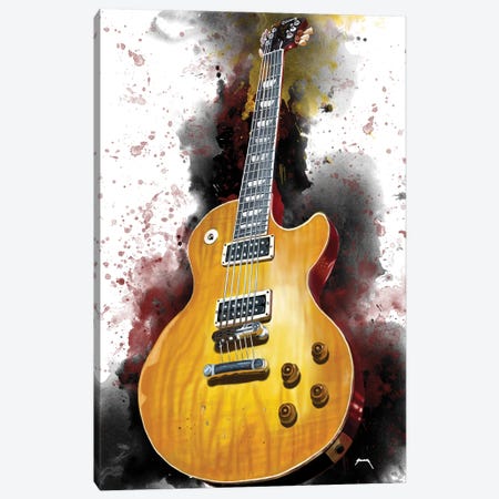 Paul's Guitar Canvas Print #PCP280} by Pop Cult Posters Canvas Art Print