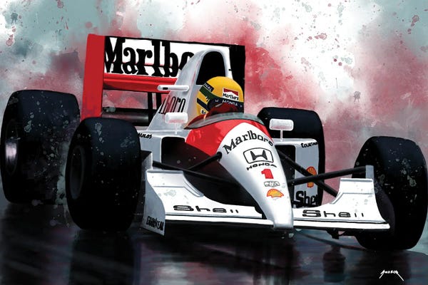 Limited Editions: 1991 Senna by Pop Cult Posters