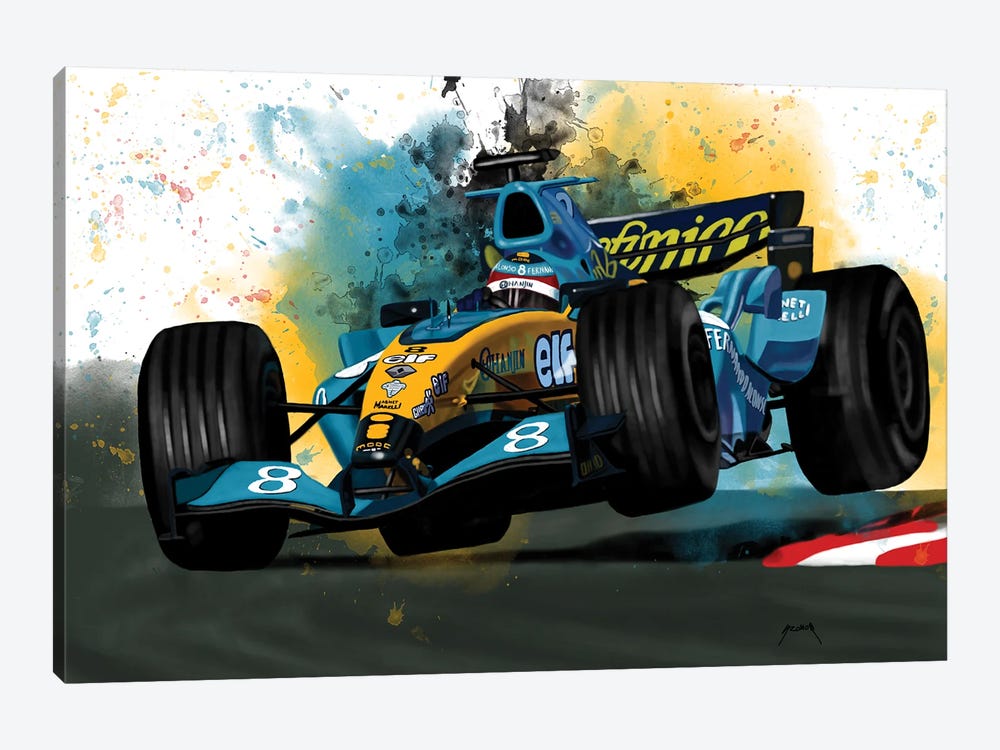 2004 Alonso by Pop Cult Posters 1-piece Canvas Artwork