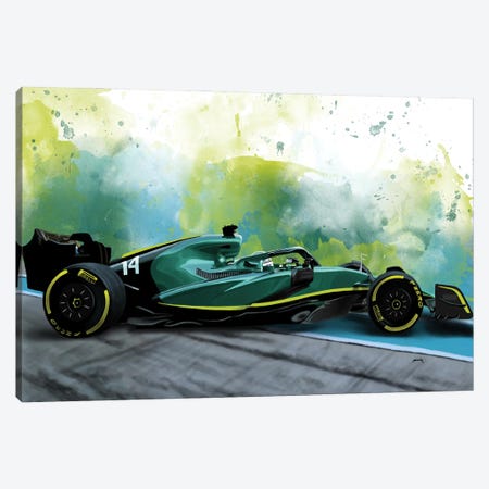 2023 Alonso Canvas Print #PCP312} by Pop Cult Posters Canvas Print