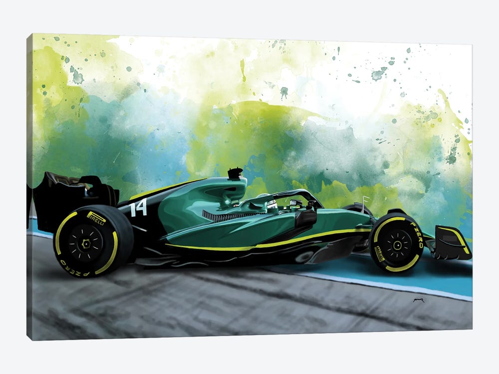 2023 Alonso by Pop Cult Posters 1-piece Canvas Wall Art