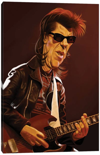 Link Wray Canvas Art Print - Pop Cult Posters