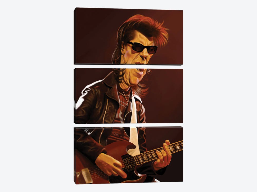 Link Wray by Pop Cult Posters 3-piece Canvas Art