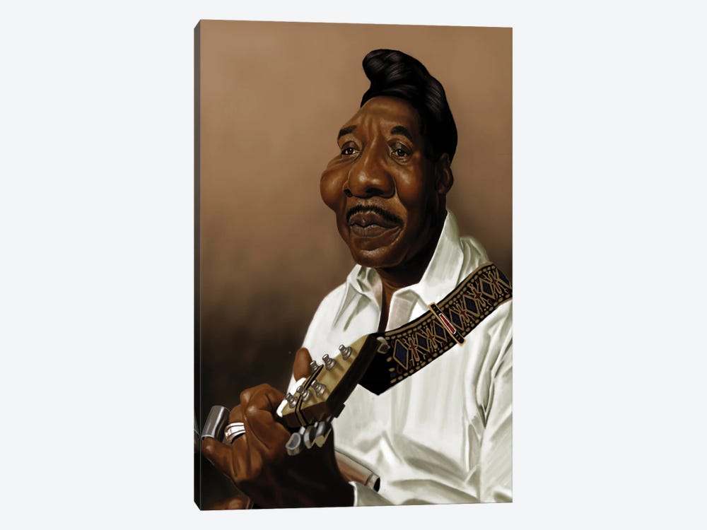 Muddy Waters II by Pop Cult Posters 1-piece Canvas Art