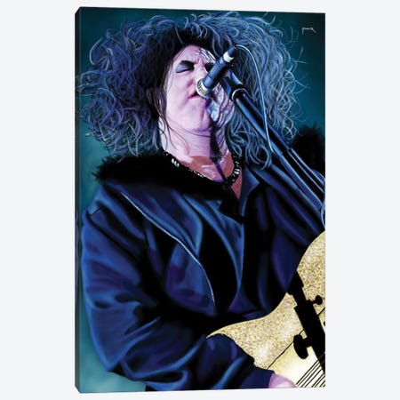 Robert Smith Canvas Print #PCP332} by Pop Cult Posters Canvas Art Print