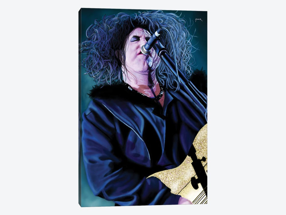 Robert Smith by Pop Cult Posters 1-piece Canvas Artwork