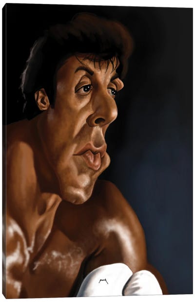 Rocky Canvas Art Print - Limited Edition Sports Art