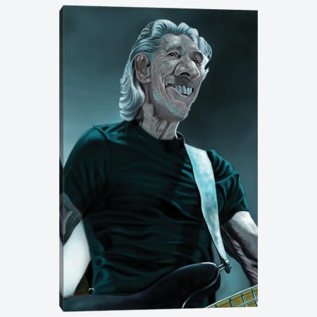 Roger Waters Canvas Print #PCP334} by Pop Cult Posters Canvas Art