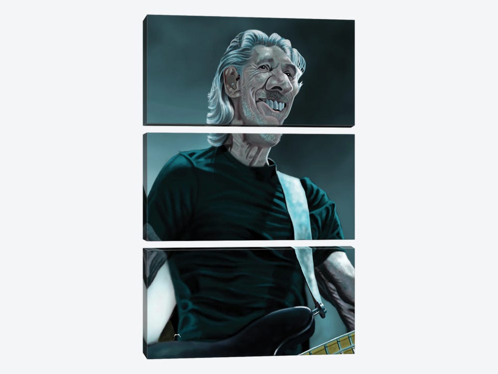 Roger Waters by Pop Cult Posters 3-piece Canvas Art