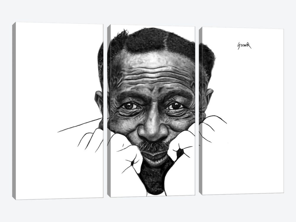 Son House by Pop Cult Posters 3-piece Canvas Art Print
