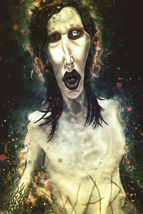 Marilyn Manson's Caricature